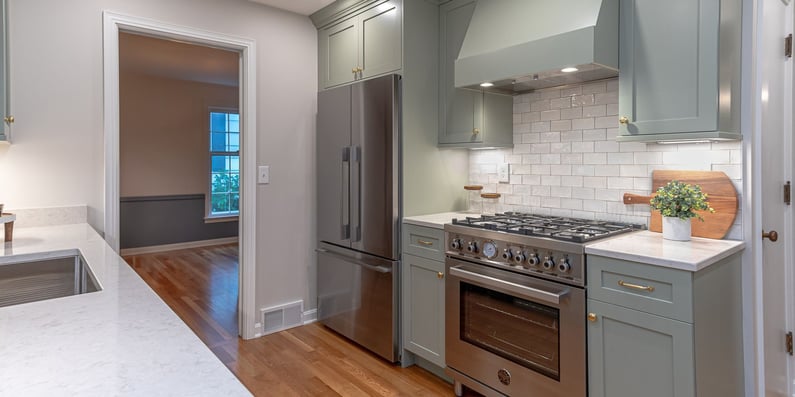 galley kitchen remodel in shaker heights