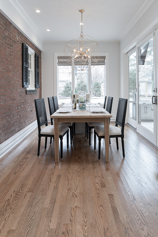 Chagrin River Company - Kitchen Remodel - Natural Hardwood Floors - Shaker Heights Ohio