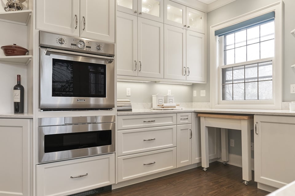 detailed custom home kitchen cabinetry by Chagrin River Company in Chardon, Ohio