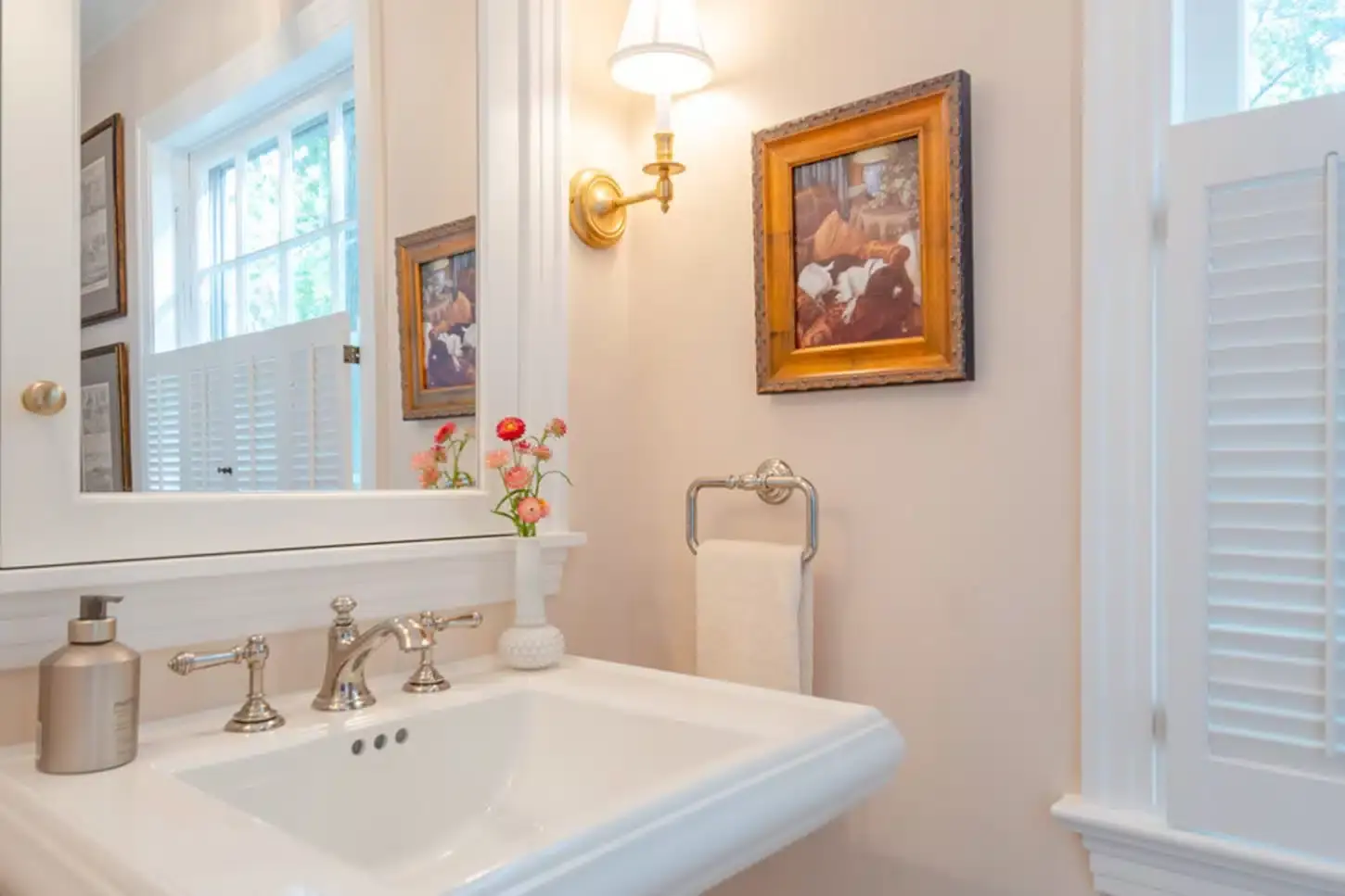 Warm-Vintage-Inspired-Powder-Room-Shaker-Heights-OH-001