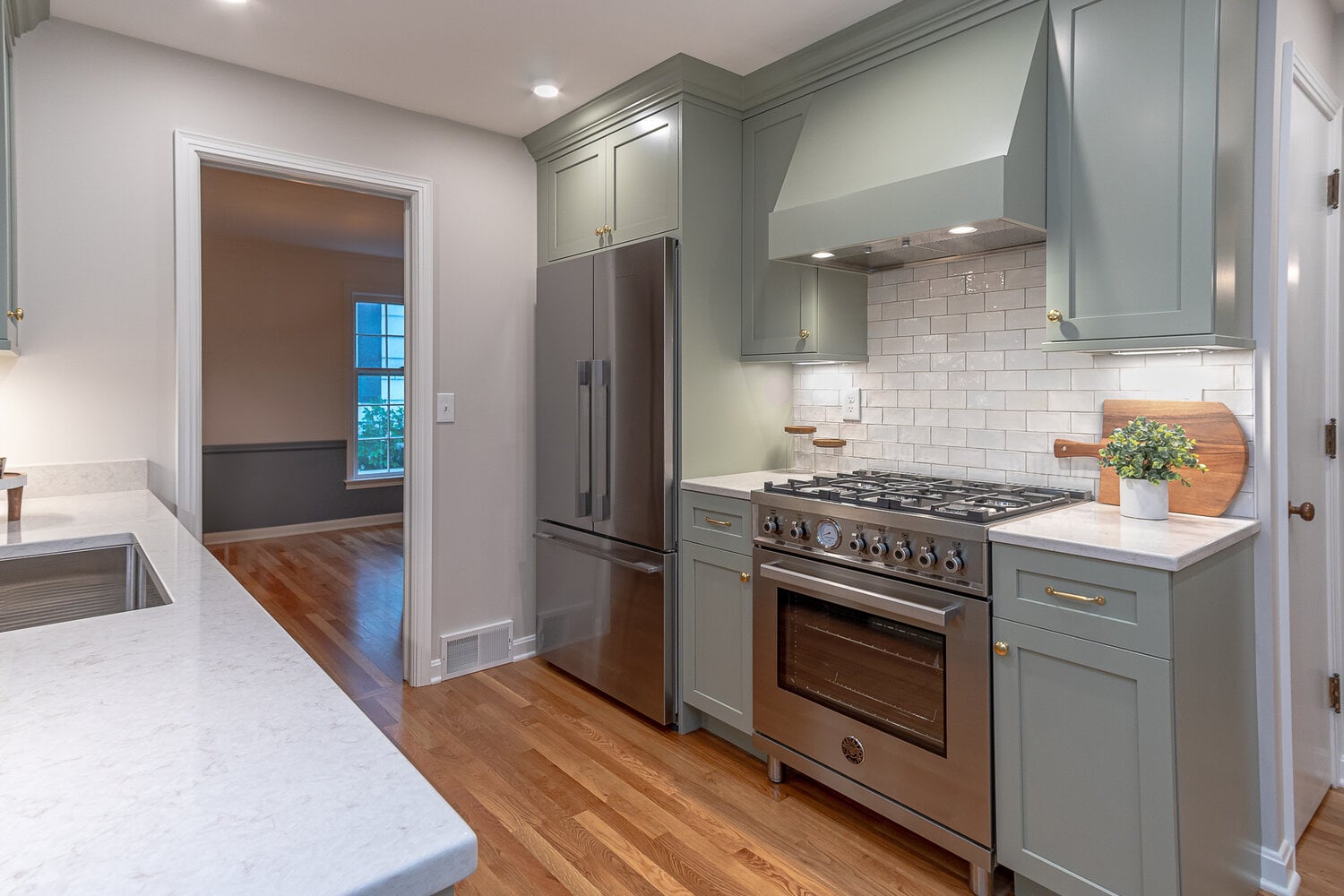 Transitional Kitchen Remodel in Bainbridge, OH by Chagrin River Company project photo 3